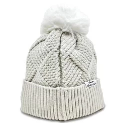 Pokemon Leather Patch Knit Hat With Pom - Pikachu