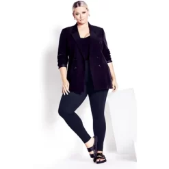 Women's Plus Size Supima® High Rise Legging Navy - Petite | AVENUE LEISURE 9 Women's Plus Size Supima® High Rise Legging Navy - Petite | AVENUE LEISURE -Style Haven Shop GUEST 5c0ee546 174a 438f 8490 85739233612a