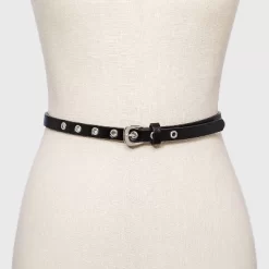 Women's Harness Belt With Metal Grommet - A New Day™ Cognac
