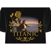 Titanic Jack & Rose Trust Crew Neck Short Sleeve Women's Black Crop T-shirt
