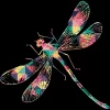 Junior's Design By Humans Dragonfly Abstract Summer Color By BaoMinh T-Shirt -Style Haven Shop GUEST 5f6855c5 2c2d 4d98 8678 b92051552c38