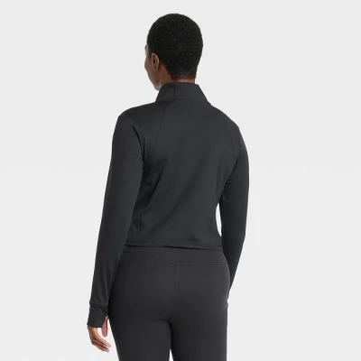 Women's 1/2 Zip Jacket - All In Motion™ 5 Women's 1/2 Zip Jacket - All In Motion™ - Image 3