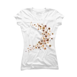 Junior's Design By Humans Golden Flower Buds Breeze By Designnatures T-Shirt -Style Haven Shop GUEST 6216ea6e a348 4aee bb34 23472a9ab560