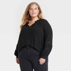 Women's Long Sleeve Lace Blouse - Knox Rose™ -Style Haven Shop GUEST 6259441e 7e4f 4edf 9b42 542707d79ceb