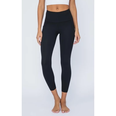 Yogalicious - Women's High Waist Side Pocket 7/8 Ankle Legging 3 Yogalicious - Women's High Waist Side Pocket 7/8 Ankle Legging