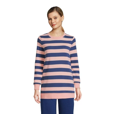 Lands' End Women's Serious Sweats Crewneck Long Sleeve Sweatshirt Tunic 5 Lands' End Women's Serious Sweats Crewneck Long Sleeve Sweatshirt Tunic - Image 3