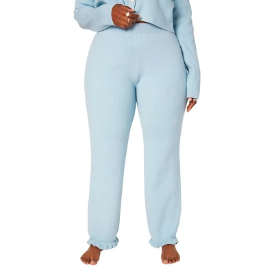 Rebdolls Women's Plus Size Straight Leg Knit Pants 3 Rebdolls Women's Plus Size Straight Leg Knit Pants