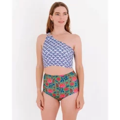 Lime Ricki Women's Block Floral One-Shoulder Crop Top 9 Lime Ricki Women's Block Floral One-Shoulder Crop Top -Style Haven Shop GUEST 63b3ed16 1633 4deb a920 9bd9cac9eb4f