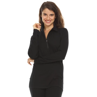 Minus33 Merino Wool Micro Weight - Women's Wool 1/4 Zip Woolverino 5 Minus33 Merino Wool Micro Weight - Women's Wool 1/4 Zip Woolverino - Image 3