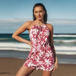 Women's Floral Print Drawstring Collar Romper - Cupshe 9 Women's Floral Print Drawstring Collar Romper - Cupshe -Style Haven Shop GUEST 64eba356 92a3 4e3d abc2 ca89cbea2abd