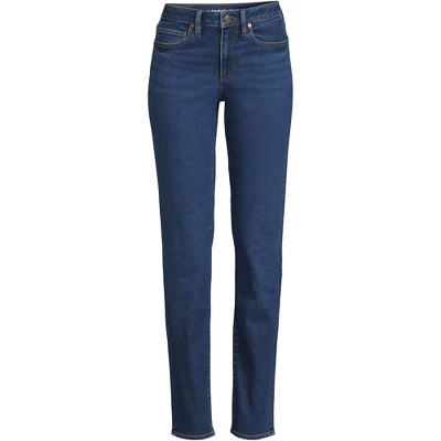 Lands' End Lands' End Women's Tall Recover Mid Rise Boyfriend Blue Jeans 7 Lands' End Lands' End Women's Tall Recover Mid Rise Boyfriend Blue Jeans - Image 5