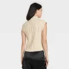 Women's Crewneck Cropped Sweater Vest - A New Day™ -Style Haven Shop GUEST 6504ea6a 8d61 4136 955e 3fb4c1f9d903