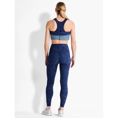 NIC + ZOE Spotted Blues Flexfit Full Length Legging 4 NIC + ZOE Spotted Blues Flexfit Full Length Legging - Image 2