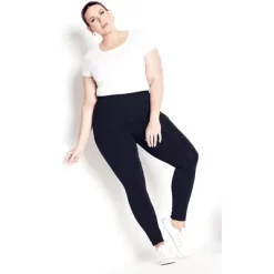 Women's Plus Size Supima® High Rise Legging Black - Petite | AVENUE LEISURE 10 Women's Plus Size Supima® High Rise Legging Black - Petite | AVENUE LEISURE -Style Haven Shop GUEST 6675ddcb c569 4b3d 8dfa 38329e1420df