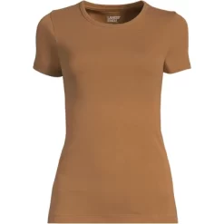 Lands' End Women's Cotton Rib Short Sleeve Crewneck T-shirt 37 Lands' End Women's Cotton Rib Short Sleeve Crewneck T-shirt -Style Haven Shop GUEST 66c945f0 361f 4989 a264 5b5ff312e39b