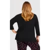 Women's Plus Size Cold Days Top - Black | AVENUE