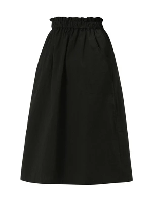 Allegra K Women's Casual Elastic Waist Peasant A-Line Midi Skirts With Pockets 11 Allegra K Women's Casual Elastic Waist Peasant A-Line Midi Skirts With Pockets - Image 9