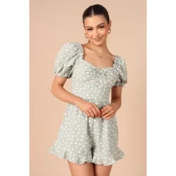 Petal And Pup Women's Clements Frill Romper -Style Haven Shop GUEST 67b1be3f a5d4 4222 8389 fa5acfbf6289