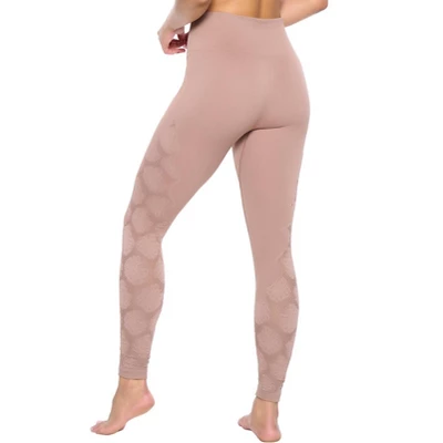 Felina Women's Seychelle Rosette High Waisted Leggings 3 Felina Women's Seychelle Rosette High Waisted Leggings