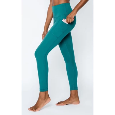 Yogalicious - Women's High Waist Side Pocket 7/8 Ankle Legging 9 Yogalicious - Women's High Waist Side Pocket 7/8 Ankle Legging - Image 7