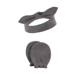 Hudson Baby Infant Girl Cotton Headband And Scratch Mitten Set, Pink Bandana, 0-6 Months -Style Haven Shop GUEST 684575bc 6e0f 42bc 9c5d f514f4848f6f