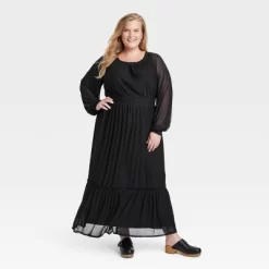 Women's Long Sleeve A-Line Maxi Dress - Knox Rose™ -Style Haven Shop GUEST 6888411b 6472 4458 b94b cc4e3a510b98