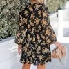 Women's Floral Print Button-Front Mini Dress - Cupshe -Style Haven Shop GUEST 6bcf568e b8ea 407d b3b5 9b03dc506873