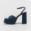 Women's Alessia Platform Heels - Wild Fable™ Blue 2 Women's Alessia Platform Heels - Wild Fable™ Blue -Style Haven Shop GUEST 6bd2e890 f6f0 48f8 aafa 8dbb4b04a976