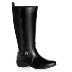 Women's WIDE FIT Miriam Tall Boot - Black | EVANS -Style Haven Shop GUEST 6bdf402b c39a 4d16 b387 1c0456fe6a84