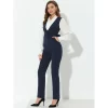 Allegra K Women's High Waisted Sleeveless Belted Straight Leg Suspenders Jumpsuit -Style Haven Shop GUEST 6c51884c f7eb 4008 aed8 1deabaeed0ab