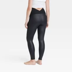 High Gloss Maternity Leggings - Isabel Maternity By Ingrid & Isabel™ Black S