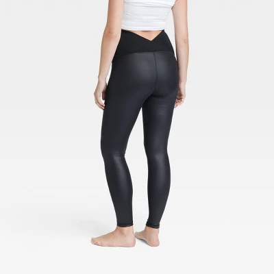 High Gloss Maternity Leggings - Isabel Maternity By Ingrid & Isabel™ Black S 3 High Gloss Maternity Leggings - Isabel Maternity By Ingrid & Isabel™ Black S