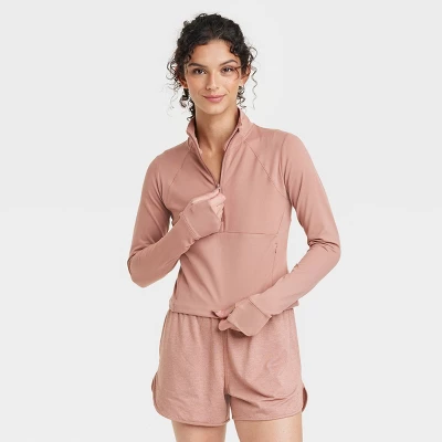 Women's 1/2 Zip Jacket - All In Motion™ 8 Women's 1/2 Zip Jacket - All In Motion™ - Image 6