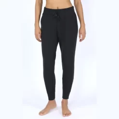 Yogalicious - Women's Polarlux Fleece Inside High Waist Jogger With Side Pockets And Drawstring