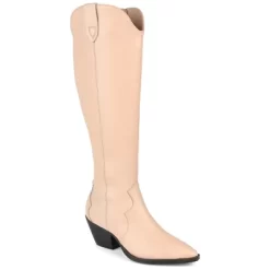 Journee Signature Womens Genuine Leather Pryse Wide Calf Almond Toe Pull On Knee High Boots 22 Journee Signature Womens Genuine Leather Pryse Wide Calf Almond Toe Pull On Knee High Boots -Style Haven Shop GUEST 6feaf202 7016 42ba a44f 6e1514abc18e