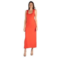 24seven Comfort Apparel Scoop Neck Maxi Dress With Racerback Detail -Style Haven Shop GUEST 714db68c 21b1 4dde ba64 40b85864ba27
