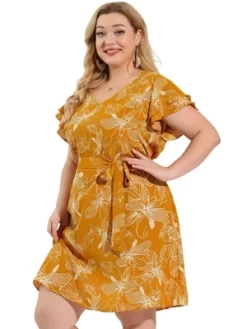 Agnes Orinda Women's Plus Size Floral Tie Waist Outfits Dresses 10 Agnes Orinda Women's Plus Size Floral Tie Waist Outfits Dresses -Style Haven Shop GUEST 7461aa37 50a6 4b2b a5c7 275de705ab27