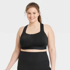 Women's High Support Sculpt Zip-Front Sports Bra - All In Motion™ -Style Haven Shop GUEST 76b5200a b5ea 48a5 bf7e 872731467307