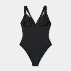 Women's Black V Neck One Piece Swimsuit Cutout Back Crisscross Bathing Suit -Cupshe -Black 20 Women's Black V Neck One Piece Swimsuit Cutout Back Crisscross Bathing Suit -Cupshe -Black -Style Haven Shop GUEST 7715cc09 c708 4dc6 9bd4 1cbf922715d3