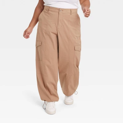 Women's High-Rise Utility Cargo Pants - Ava & Viv™ 6 Women's High-Rise Utility Cargo Pants - Ava & Viv™ - Image 4