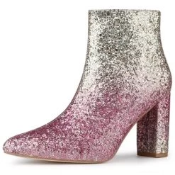 Allegra K Women's Pointed Toe Chunky Heel Ankle Boots 28 Allegra K Women's Pointed Toe Chunky Heel Ankle Boots -Style Haven Shop GUEST 795bafa5 31ba 4f81 904e 3023cf28ae2b