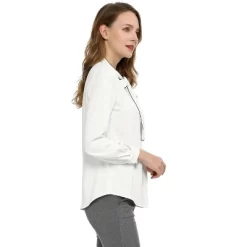 Allegra K Women's Tie Neck Contrast Color Button Down Long Sleeves Shirt 13 Allegra K Women's Tie Neck Contrast Color Button Down Long Sleeves Shirt -Style Haven Shop GUEST 79b8a4b0 9351 4ca4 a4ad 36ab4d923df9