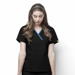 Wink Charlie-Women's Y-Neck Fashion Scrub Top 28 Wink Charlie-Women's Y-Neck Fashion Scrub Top -Style Haven Shop GUEST 79ef41a8 9d5c 49e9 bdbb 44a3aab7cb3b