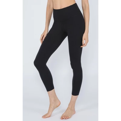 90 Degree By Reflex Womens Powerflex Polygiene High Waist Ankle Legging 6 90 Degree By Reflex Womens Powerflex Polygiene High Waist Ankle Legging - Image 4