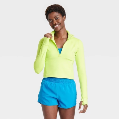 Women's 1/2 Zip Jacket - All In Motion™ 9 Women's 1/2 Zip Jacket - All In Motion™ - Image 7