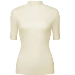 Hobemty Women's Mock Neck Slim Fit Short Sleeve Basic Knitted Blouse -Style Haven Shop GUEST 7d0b650f d2dd 4aab bb42 ee6cc2733267