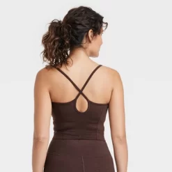 Women's Light Support Allover Cozy Cami Sports Bra - All In Motion™