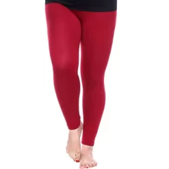 Women's One Size Fits Most Plus Size Super-Stretch Solid Leggings - One Size Fits Most Plus - White Mark -Style Haven Shop GUEST 7f775006 af47 4b62 a38e 41f686b55dcb