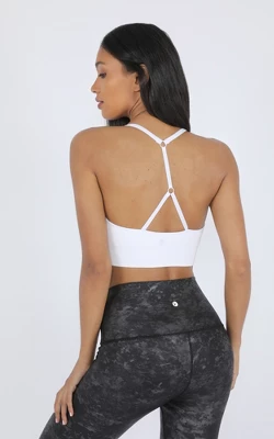 90 Degree By Reflex Women's Seamless Ribbed Cropped Bra Top 2pk 3 90 Degree By Reflex Women's Seamless Ribbed Cropped Bra Top 2pk