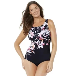 Swimsuits For All Women’s Plus Size Chlorine Resistant High Neck One Piece Swimsuit 16 Swimsuits For All Women’s Plus Size Chlorine Resistant High Neck One Piece Swimsuit -Style Haven Shop GUEST 7f91c932 d1cb 4961 81ea 5b9504deeaaf